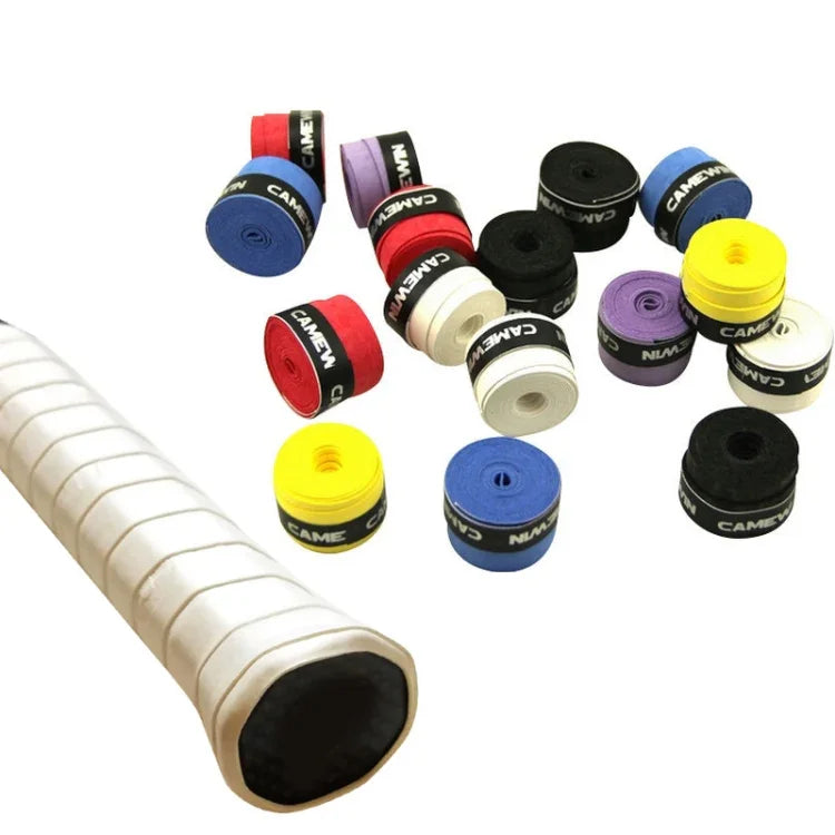 CAMEWIN 1pc Tennisschläger PU-Overgrip Anti-Rutsch Schweißabsorbierend Weich Umwickelt Griffband Handkleber
