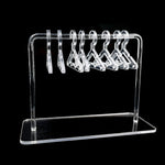 Acryl Kleiderbügel Stil Ohrring Aufbewahrungs- und Präsentationsständer Halter