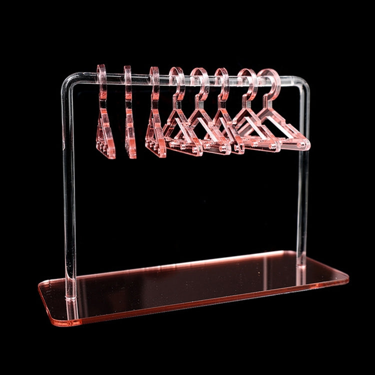Acryl Kleiderbügel Stil Ohrring Aufbewahrungs- und Präsentationsständer Halter