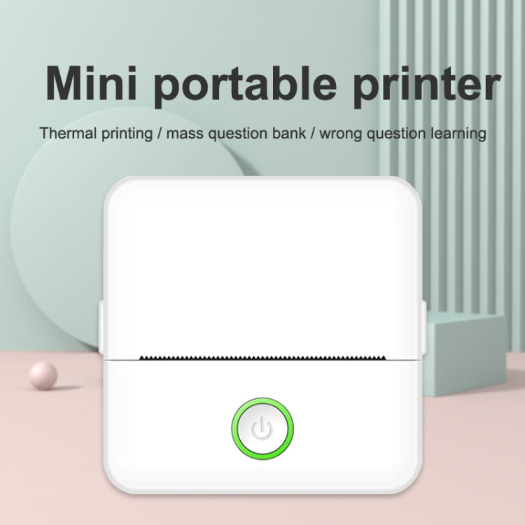 X6 200DPI Schüler Hausaufgaben Drucker Bluetooth tintenloser Taschen-Drucker, rosa Druckerpapier x1, weißes Druckerpapier x1, rosa Druckerpapier x5, weißes Druckerpapier x5, rosa Aufkleber x5, weiße Aufkleber x5, rosa 5 Druckerpapier+5 Aufkleber