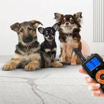 Intelligentes elektronisches Fernbedienungs-Hundetrainingsgerät, wasserdicht, Bellstopper für Haustiere, für einen oder zwei Hunde