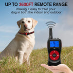 Intelligentes elektronisches Fernbedienungs-Hundetrainingsgerät, wasserdicht, Bellstopper für Haustiere, für einen oder zwei Hunde