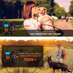Elektronisches ferngesteuertes Hundeerziehungsgerät, Haustier-Trainingshalsband mit Stromimpuls, für einen Hund, Empfänger