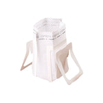 Ohrmontierter Kaffeefilter Tragbarer Tropfkaffeefilter Papier Kaffeepulverfilterbeutel, 50 Stk./Packung