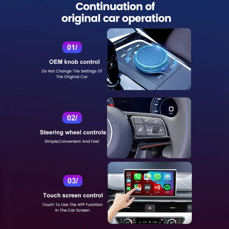 Kabelgebundene zu kabellose CarPlay-Box Android Auto für Auto-Verbindung