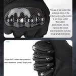SOMAN Motorradfahr Handschuhe Anti-Sturz Atmungsaktiv Rutschfest Carbonfaser, M, L, XL, XXL