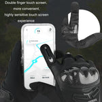 SOMAN Motorradfahr Handschuhe Anti-Sturz Atmungsaktiv Rutschfest Carbonfaser, M, L, XL, XXL