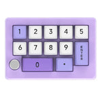 MKESPN 13 Tasten RGB Multifunktions-Makro-Programmierung Mechanisches Tastenfeld kabelgebunden mit Drehknopf-Tastatur
