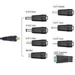 30W USB Interface Adjustable Power Adapter With Power Monitoring LED Light, US Plug, EU Plug, UK Plug, AU Plug