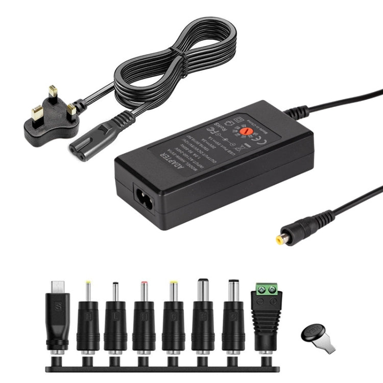 65W 6-20V Einstellbares 3A DC Netzteil Ladegerät, US-Stecker, EU-Stecker, UK-Stecker Klein, AU-Stecker, UK-Stecker Groß