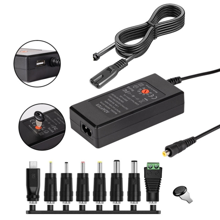 65W 6-20V Einstellbares 3A DC Netzteil Ladegerät, US-Stecker, EU-Stecker, UK-Stecker Klein, AU-Stecker, UK-Stecker Groß