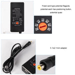 65W 6-20V Einstellbares 3A DC Netzteil Ladegerät, US-Stecker, EU-Stecker, UK-Stecker Klein, AU-Stecker, UK-Stecker Groß