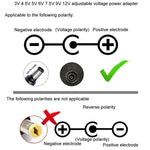 65W 6-20V Einstellbares 3A DC Netzteil Ladegerät, US-Stecker, EU-Stecker, UK-Stecker Klein, AU-Stecker, UK-Stecker Groß