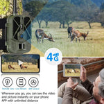 4K 4G Outdoor-Überwachungskamera, Fernsteuerung per Handy zur jederzeitigen Anzeige von Fotos/Videos, HC-940Pro-Li