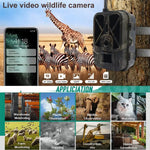 4K 4G Outdoor-Überwachungskamera, Fernsteuerung per Handy zur jederzeitigen Anzeige von Fotos/Videos, HC-940Pro-Li