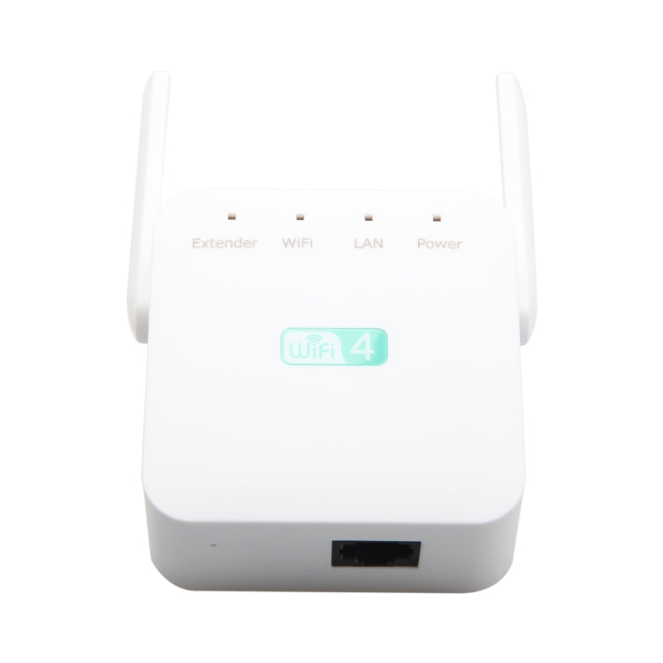 2,4G 300M Wi-Fi-Verstärker Langstrecken-WiFi-Repeater Drahtloser Signalverstärker, US-Stecker Weiß, EU-Stecker Weiß, UK-Stecker Weiß, US-Stecker Schwarz, EU-Stecker Schwarz, UK-Stecker Schwarz