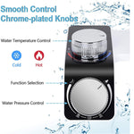 Bidet-Toilettenaufsatz mit warmem und kaltem Doppeldüsen-Waschmodus für die persönliche Hygiene, 7/8 für Nordamerika, 1/2 für Asien/Australien/UK, 3/8 für Europa