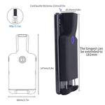HC101D 2D Bluetooth Barcode-Scanner kabelloser Rückclip Telefon Barcode-Leser, 2D Mitte, 2D Seite