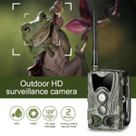 HC-801Pro 4K 4G Outdoor Jagdkamera App-Fernbedienung zur jederzeitigen Anzeige von Fotos und Videos auf dem Mobiltelefon, EU-Stecker, US-Stecker, AU-Stecker