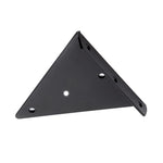 Tragende unsichtbare Dreiecks-Wandregalhalterung mit Schrauben, 140x130mm Schwarz, 170x130mm Schwarz, 230x170mm Schwarz, 280x170mm Schwarz, 140x130mm Weiß, 170x130mm Weiß, 230x170mm Weiß, 280x170mm Weiß
