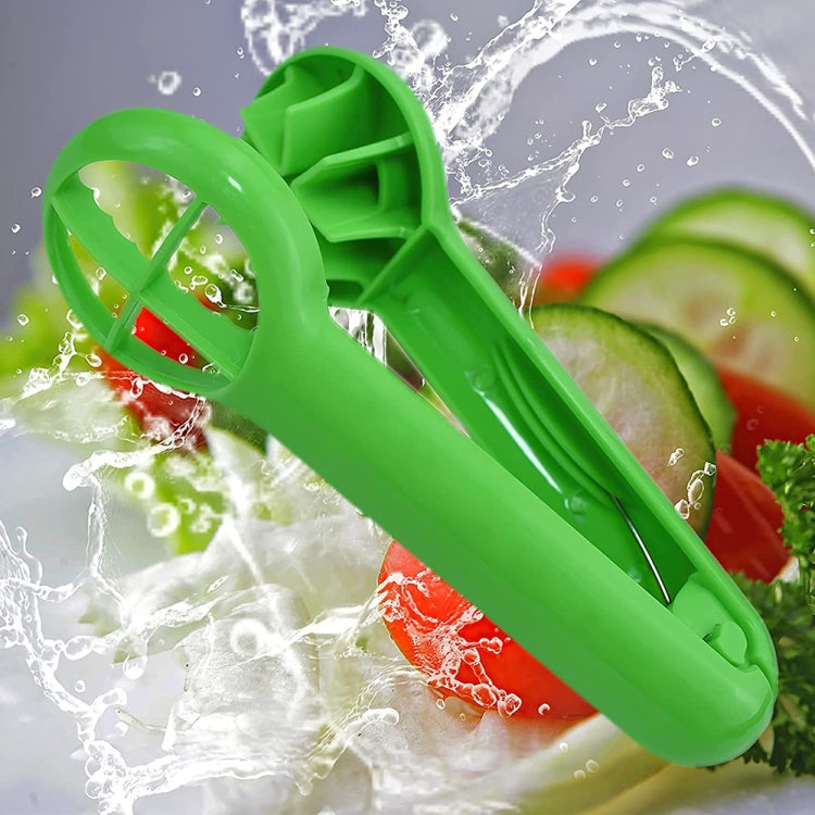 Traubenschneider Praktischer Haushalts-Heidelbeer-Erdbeer-Schneider Küchenwerkzeuge