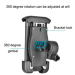 Fahrrad Handyhalter 360 Grad drehbar mit Verriegelung