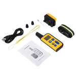 800 m Fernbedienung Hundetrainer Antibellhalsband mit Elektroschock und Vibration