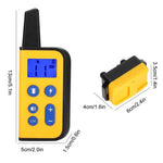800 m Fernbedienung Hundetrainer Antibellhalsband mit Elektroschock und Vibration