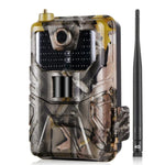 20MP 2K Wildkamera Jagdkamera Fotofalle Nachtsicht 4G SMS MMS SMTP Mobilfunk Überwachungskamera, HC-900LTE