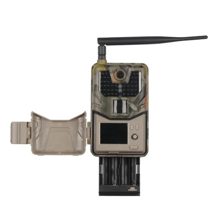20MP 2K Wildkamera Jagdkamera Fotofalle Nachtsicht 4G SMS MMS SMTP Mobilfunk Überwachungskamera, HC-900LTE