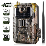20MP 2K Wildkamera Jagdkamera Fotofalle Nachtsicht 4G SMS MMS SMTP Mobilfunk Überwachungskamera, HC-900LTE