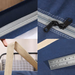Extra große Umzugstaschen Aufbewahrungsbeutel Reisetasche, 78 x 55 x 25cm, 68 x 50 x 25cm, 58 x 40 x 25cm, 48 x 30 x 25cm