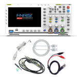FNIRSI 2-in-1 Dual-Kanal 100M Bandbreite Digitaloszilloskop 1GS Abtast-Signalgenerator, EU-Stecker, 1014D, 1014D + P4100 Sonde