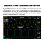 FNIRSI 2-in-1 Dual-Kanal 100M Bandbreite Digitaloszilloskop 1GS Abtast-Signalgenerator, EU-Stecker, 1014D, 1014D + P4100 Sonde
