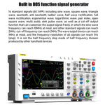 FNIRSI 2-in-1 Dual-Kanal 100M Bandbreite Digitaloszilloskop 1GS Abtast-Signalgenerator, EU-Stecker, 1014D, 1014D + P4100 Sonde