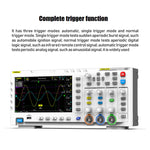 FNIRSI 2-in-1 Dual-Kanal 100M Bandbreite Digitaloszilloskop 1GS Abtast-Signalgenerator, EU-Stecker, 1014D, 1014D + P4100 Sonde