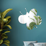 Acryl Schmetterling Stereo Wandaufkleber Schlafzimmer Wohnzimmer Hintergrund Wanddekoration Weicher Spiegel, Schmetterling