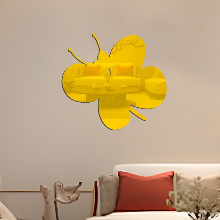 Acryl Schmetterling Stereo Wandaufkleber Schlafzimmer Wohnzimmer Hintergrund Wanddekoration Weicher Spiegel, Schmetterling