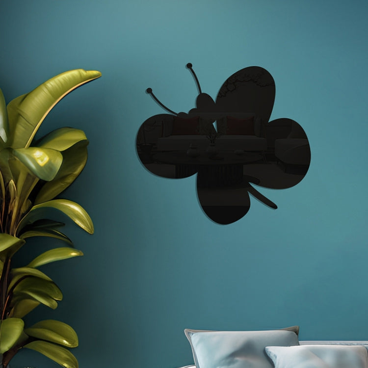 Acryl Schmetterling Stereo Wandaufkleber Schlafzimmer Wohnzimmer Hintergrund Wanddekoration Weicher Spiegel, Schmetterling