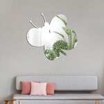 Acryl Schmetterling Stereo Wandaufkleber Schlafzimmer Wohnzimmer Hintergrund Wanddekoration Weicher Spiegel, Schmetterling