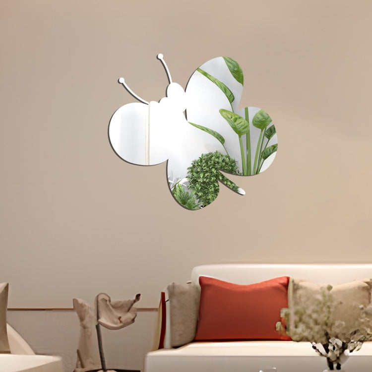 Acryl Schmetterling Stereo Wandaufkleber Schlafzimmer Wohnzimmer Hintergrund Wanddekoration Weicher Spiegel, Schmetterling
