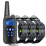 800 m Fernbedienung, Antibell-Hundetrainer, intelligentes Anti-Störungs-Vibrationshalsband, mit 1 Halsband, mit 2 Halsbändern, mit 3 Halsbändern