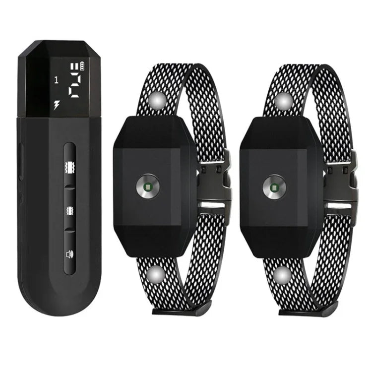 Intelligentes ferngesteuertes Hundetrainingshalsband mit Vibrationsfunktion, wasserdicht, 669N-1, 669N-2