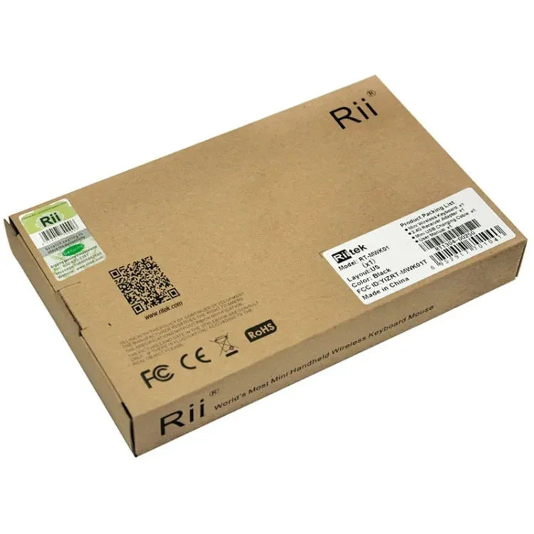 Rii X1 2.4G Mini kabellose Tastatur und Maus All-in-One-Kit