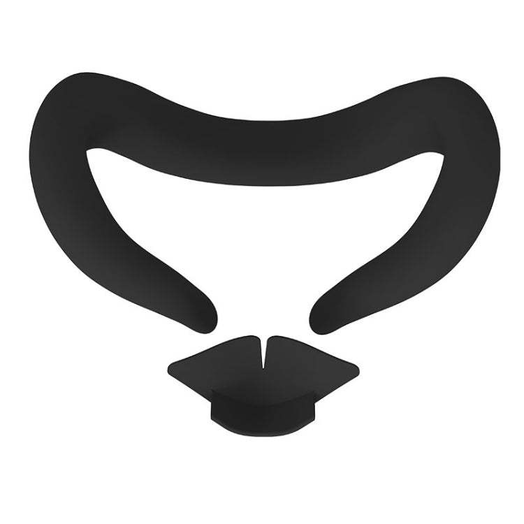 Für Meta Quest 3 Silikon-Gesichtsabdeckung Augenmaske mit Nasenpolster