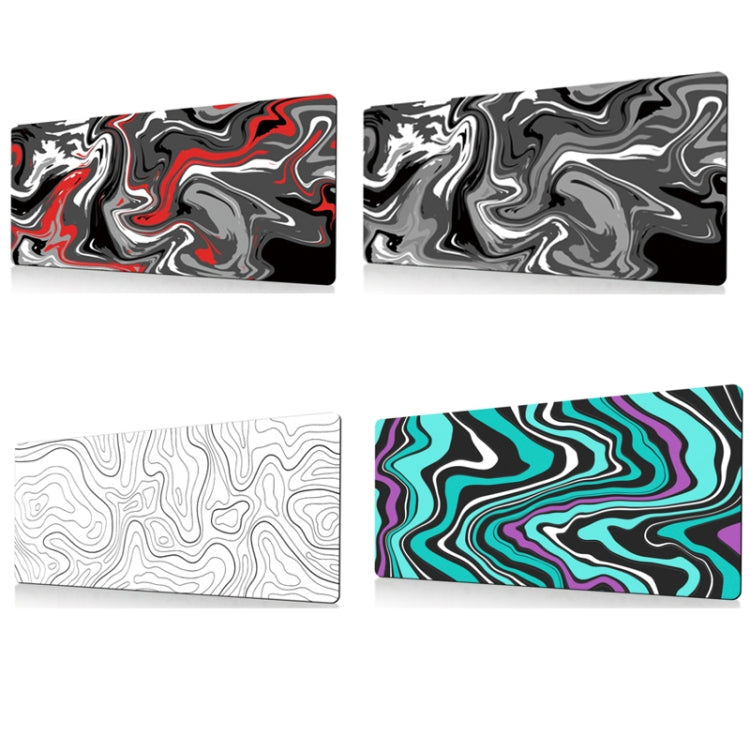 Große, abstrakte Mausunterlage für Gamer, Büro und Computer, 300 x 600 x 2 mm, 300 x 700 x 2 mm, 300 x 800 x 2 mm, 400 x 900 x 2 mm