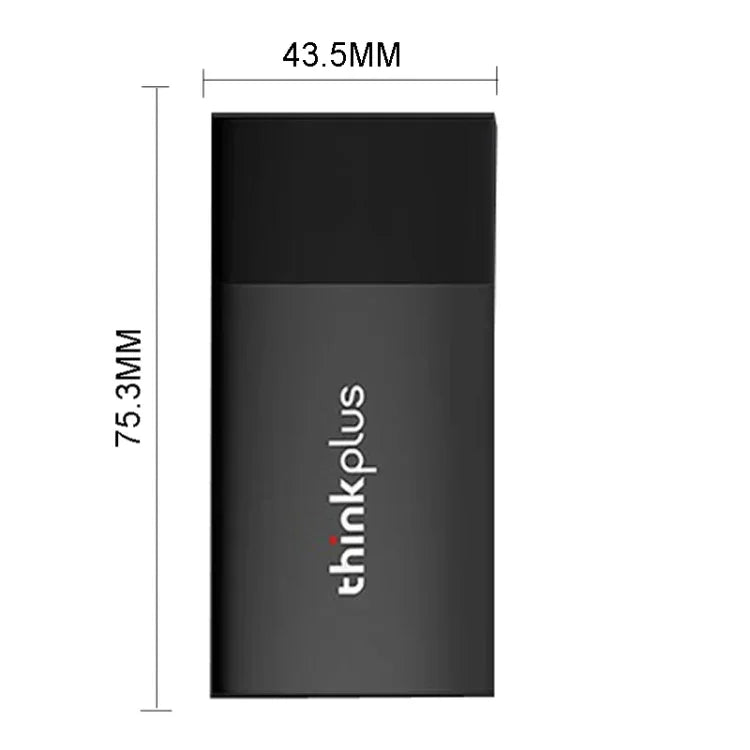 Lenovo Thinkplus US202 USB 3.1 Kompakte und tragbare mobile SSD, 512 GB, 1 TB, 2 TB