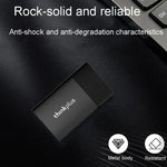 Lenovo Thinkplus US202 USB 3.1 Kompakte und tragbare mobile SSD, 512 GB, 1 TB, 2 TB
