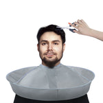 PE Material Haarschnitt Cape 60cm Regenschirm-Design Salon Friseurumhang Für Haarfärbung Dauerwelle, PE