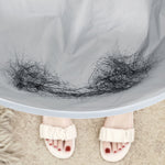 PE Material Haarschnitt Cape 60cm Regenschirm-Design Salon Friseurumhang Für Haarfärbung Dauerwelle, PE